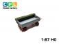 Preview: HW 80.11 ND Kippaufbau offene Plane grau rot